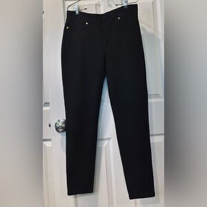 Michael Kors Black Pants Gold Rivets